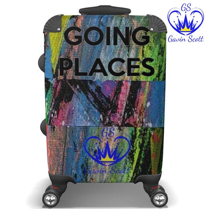 Gavin Scott Deluxe "GOING PLACES" Luxury Roller Luggage - Carry-On