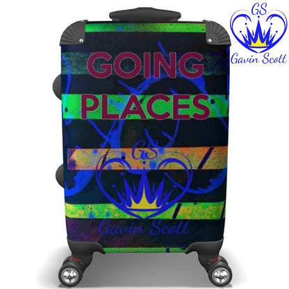 Gavin Scott Deluxe "GOING PLACES" Luxury Roller Luggage - Carry-On