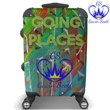 Gavin Scott Deluxe "GOING PLACES" Luxury Roller Luggage - Carry-On