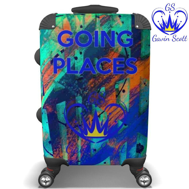 Gavin Scott Deluxe "GOING PLACES" Luxury Roller Luggage - Carry-On