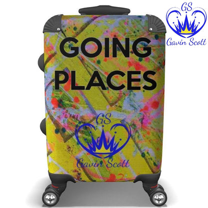 Gavin Scott Deluxe "GOING PLACES" Luxury Roller Luggage - Carry-On