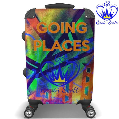 Gavin Scott Deluxe "GOING PLACES" Luxury Roller Luggage - Carry-On