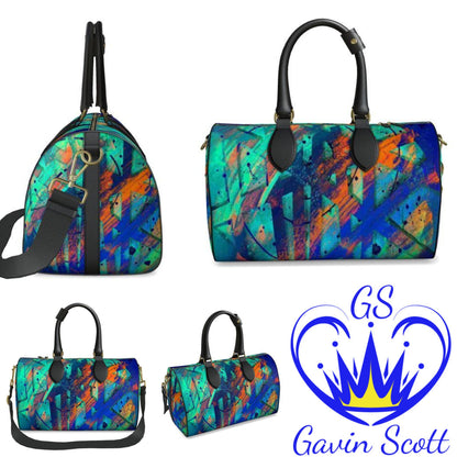 Gavin Scott Deluxe Leather Duffel