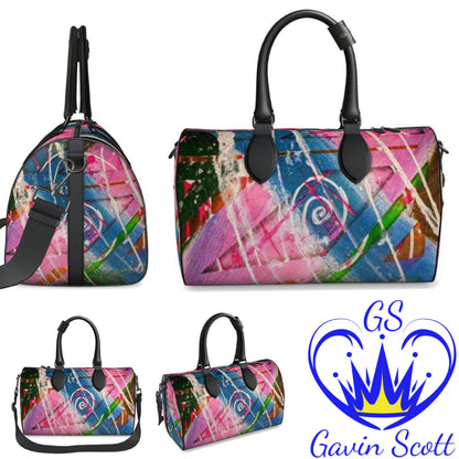 Gavin Scott 100% Genuine Nappa Leather Duffel Bags (Small & Large)