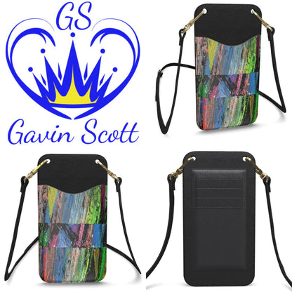 Gavin Scott Deluxe Leather Crossbody Phone Pouch