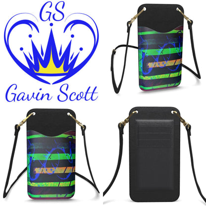 Gavin Scott Deluxe Leather Crossbody Phone Pouch