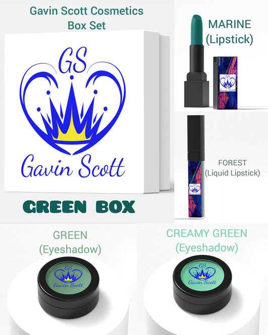 Gavin Scott Cosmetics Box Set - GREEN BOX
