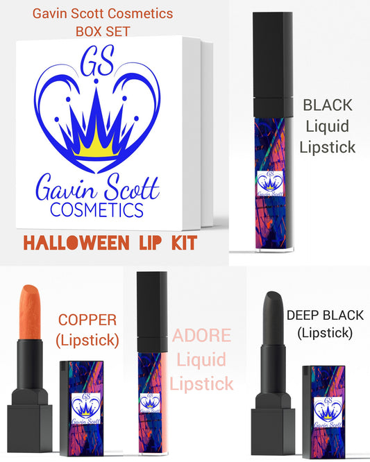 Gavin Scott Cosmetics BOX SET - Halloween Lip Kit