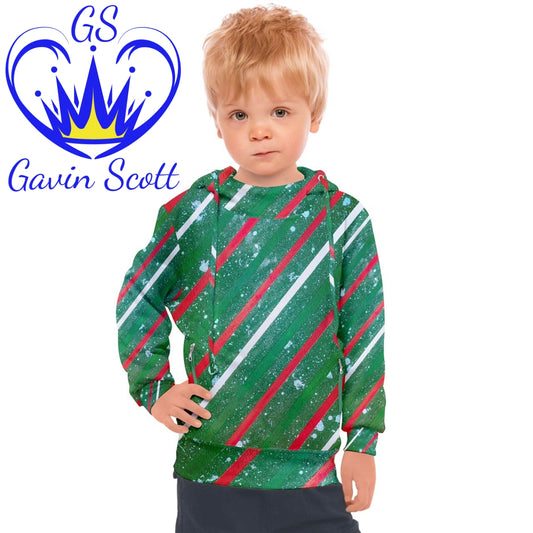 Gavin Scott Pullover Hoodie With Zipper Pockets (Youth/Petite Genderless 2-18)