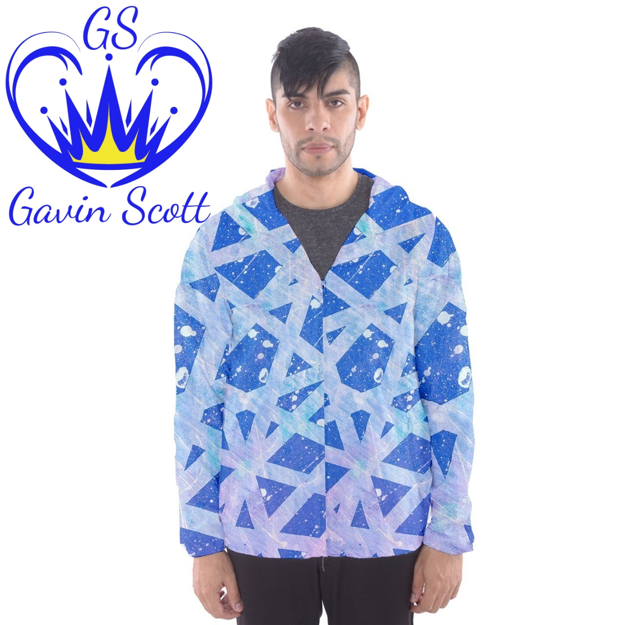 Gavin Scott Hooded Windbreaker (Masc XS-3XL)