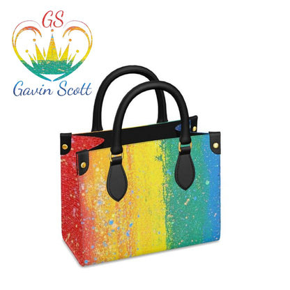 Gavin Scott Deluxe Leather PRIDE Mini Shopper Tote