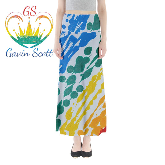 Gavin Scott PRIDE Full Length Maxi Skirt (Femme XS-5XL)