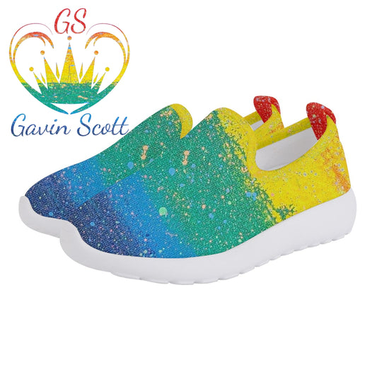 Gavin Scott PRIDE Slip On Sneakers (Femme)