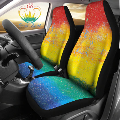 Gavin Scott PRIDE Car Seat Covers (Pair)