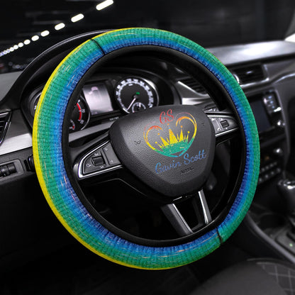 Gavin Scott PRIDE Steering Wheel Cover