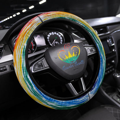 Gavin Scott PRIDE Steering Wheel Cover