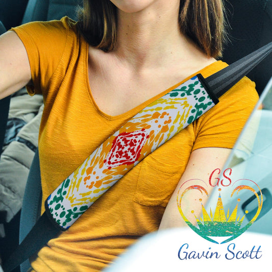 Gavin Scott PRIDE Seatbelt Covers