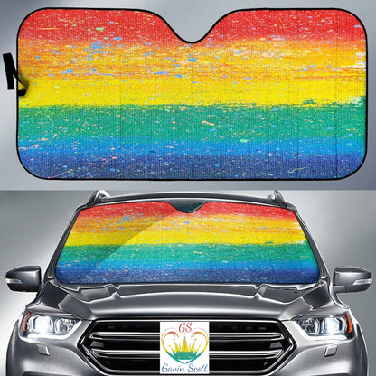 Gavin Scott PRIDE Vehicle Sun Shade
