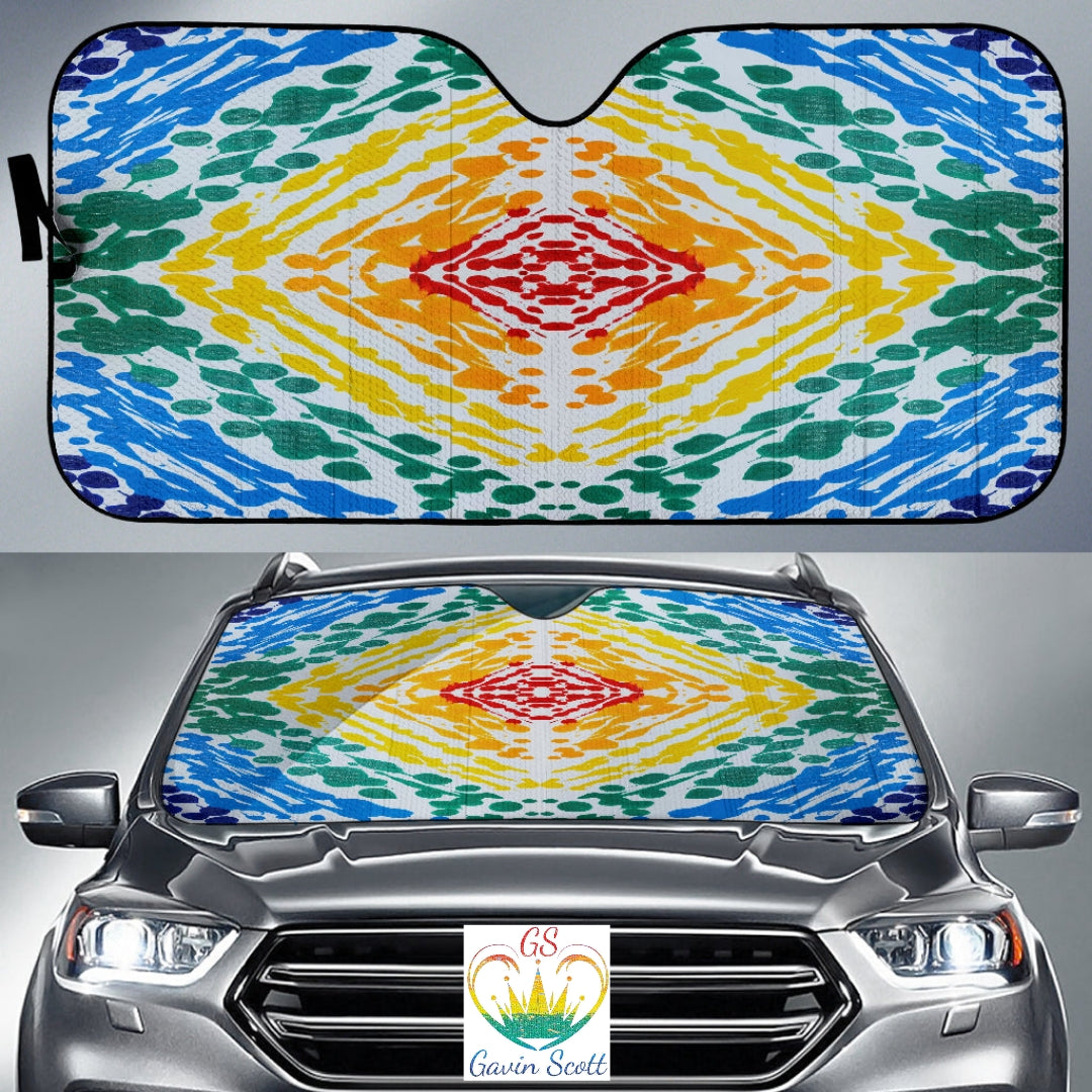 Gavin Scott PRIDE Vehicle Sun Shade