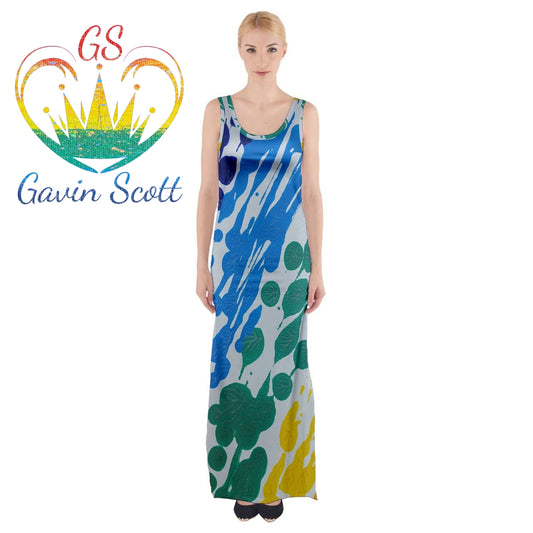 Gavin Scott PRIDE Thigh Split Maxi Dress (Femme XS-5XL)