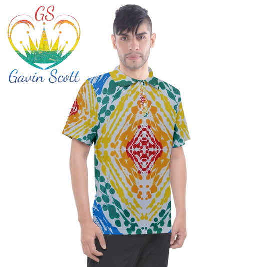 Gavin Scott PRIDE Polo Tee (Masc XS-3XL)