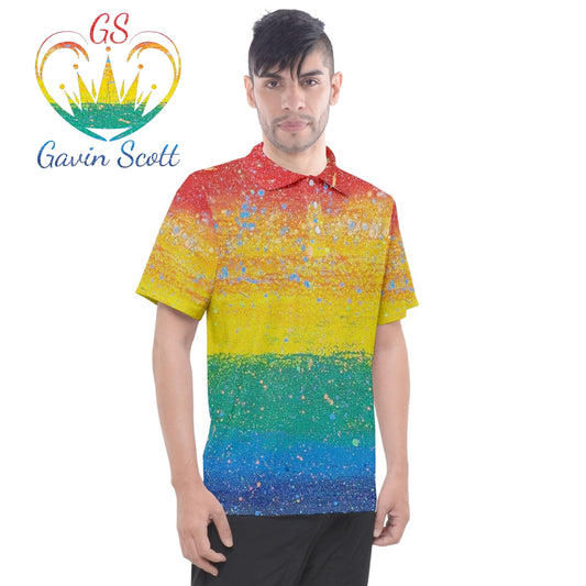 Gavin Scott PRIDE Polo Tee (Masc XS-3XL)