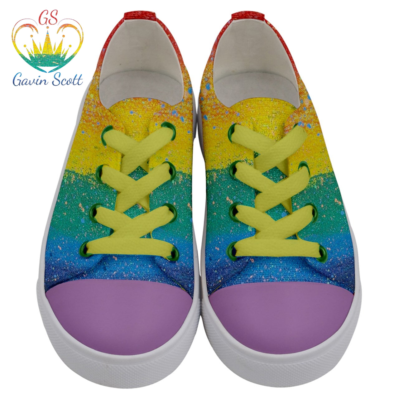 Gavin Scott Low Top Canvas Sneakers (Youth/Petite Genderless 28C-7Y)