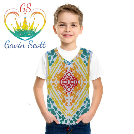 Gavin Scott Basketball Tank Top (Youth/Petite Genderless 2-18)