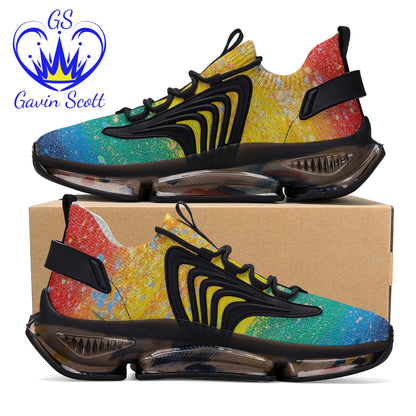 Gavin Scott PRIDE Air Max React Sneakers - Black