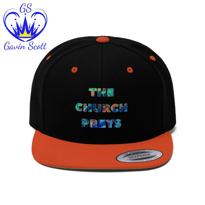 Gavin Scott "THE CHURCH PREYS" Flat Bill Hat