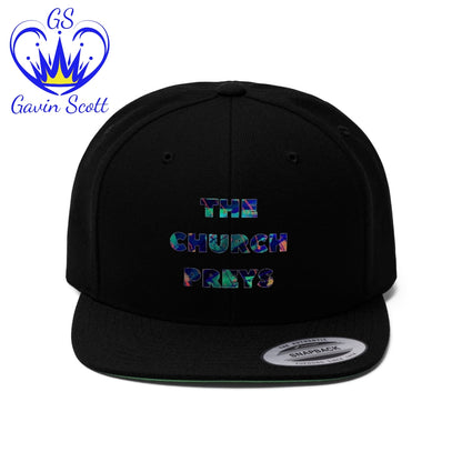 Gavin Scott "THE CHURCH PREYS" Flat Bill Hat