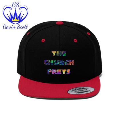 Gavin Scott "THE CHURCH PREYS" Flat Bill Hat