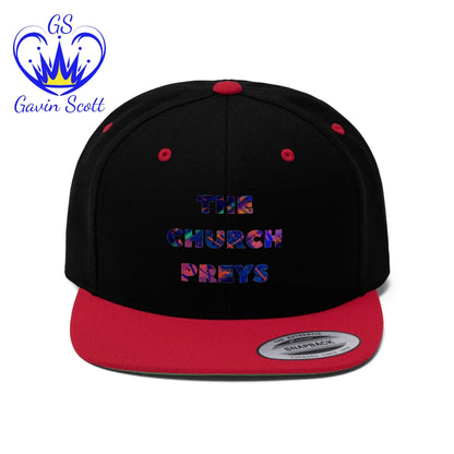 Gavin Scott "THE CHURCH PREYS" Flat Bill Hat