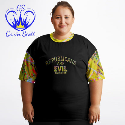 Gavin Scott REPUBLICANS ARE EVIL Tee (Genderless 2XL-6XL)