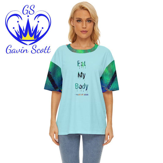 Gavin Scott EAT MY BODY Oversized Tee (Femme XS-5XL)