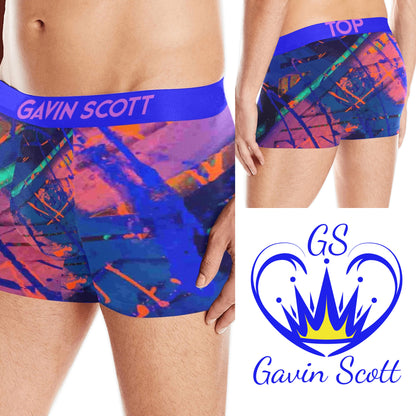 Gavin Scott Boxer Briefs - TOP Waistband  (Masc XS-5XL)