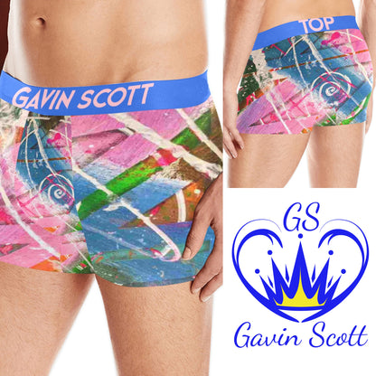 Gavin Scott Boxer Briefs - TOP Waistband  (Masc XS-5XL)
