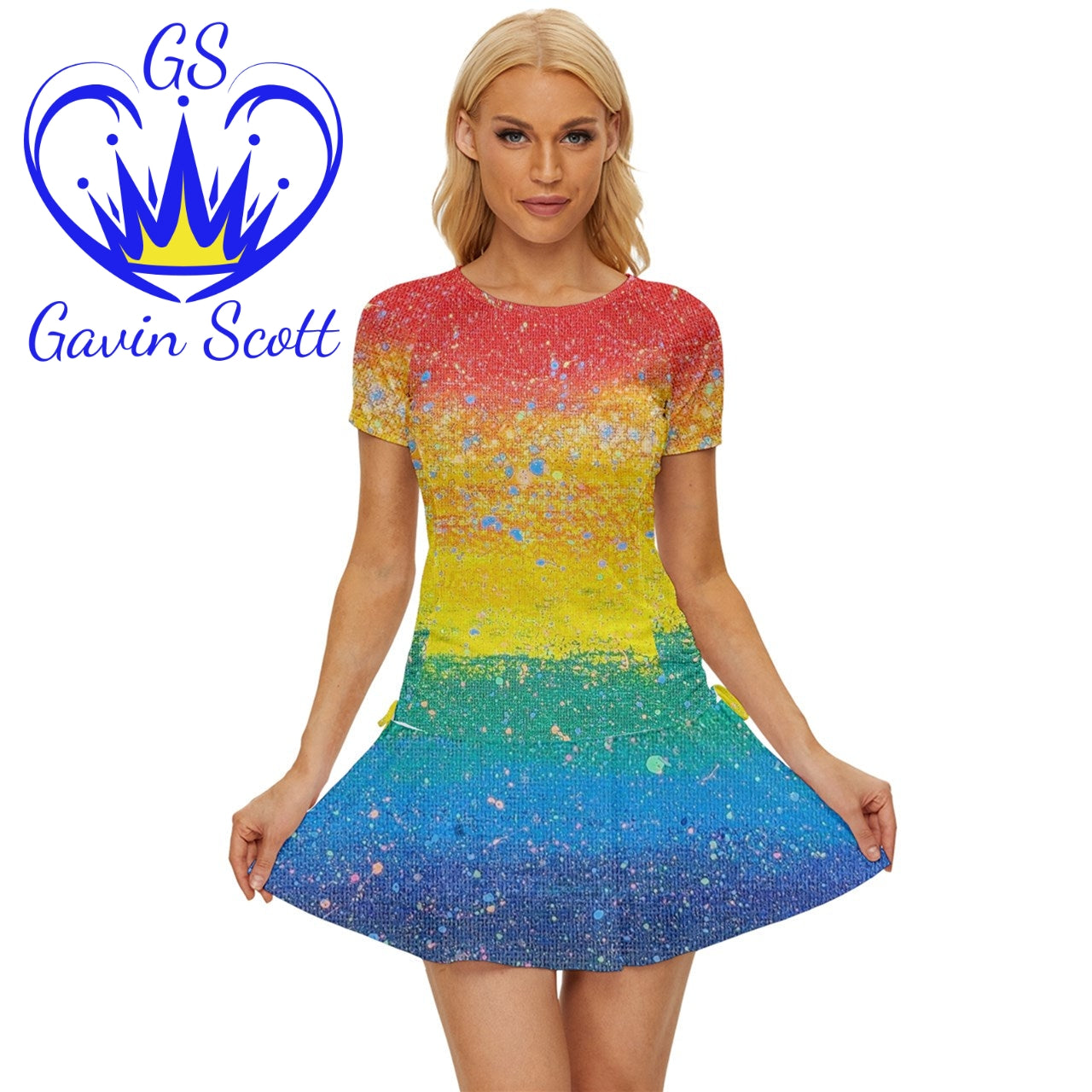 Gavin Scott Matching PRIDE Tennis Set (Femme XS-5XL)