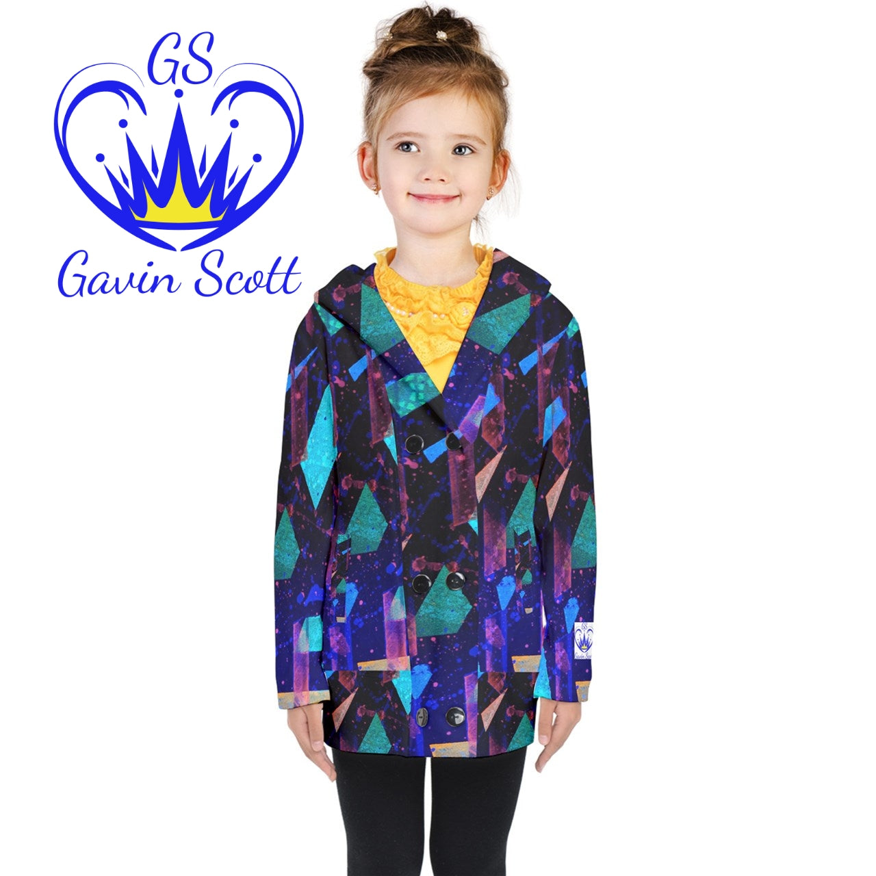 Gavin Scott Hoodie Cardigan (Youth/Petite Genderless 2-16)