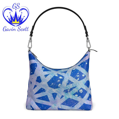 Gavin Scott Deluxe Leather Square Shoulder Bag