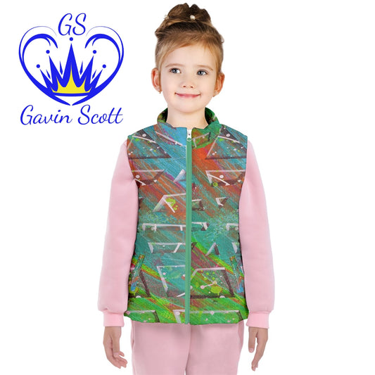 Gavin Scott Puffer Vest w/Black Lining (Youth/Petite Genderless 2-16)