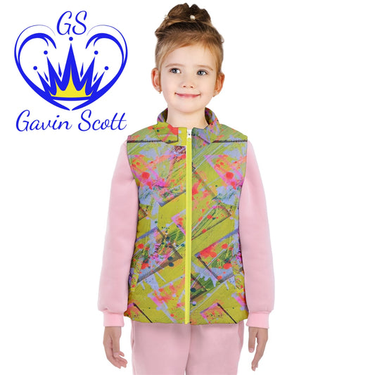 Gavin Scott Puffer Vest w/Black Lining (Youth/Petite Genderless 2-16)