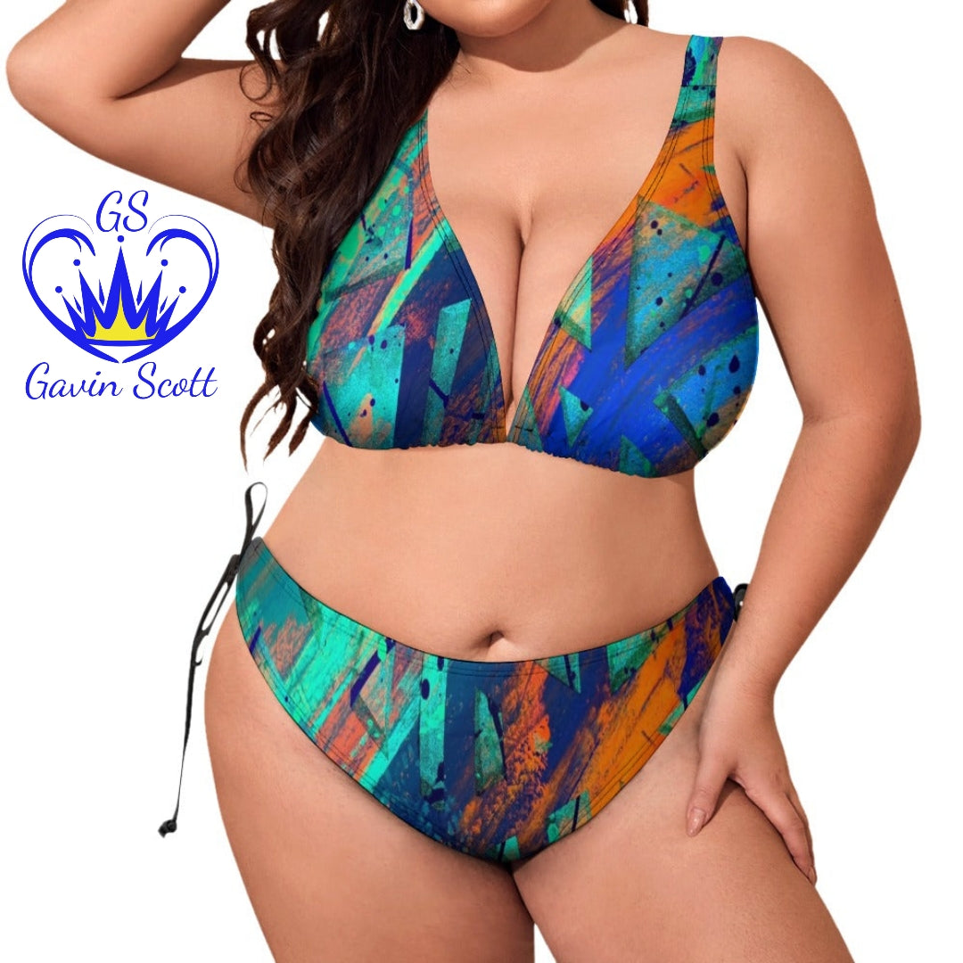 Gavin Scott Bikini Swimsuit (Femme XL-4XL)