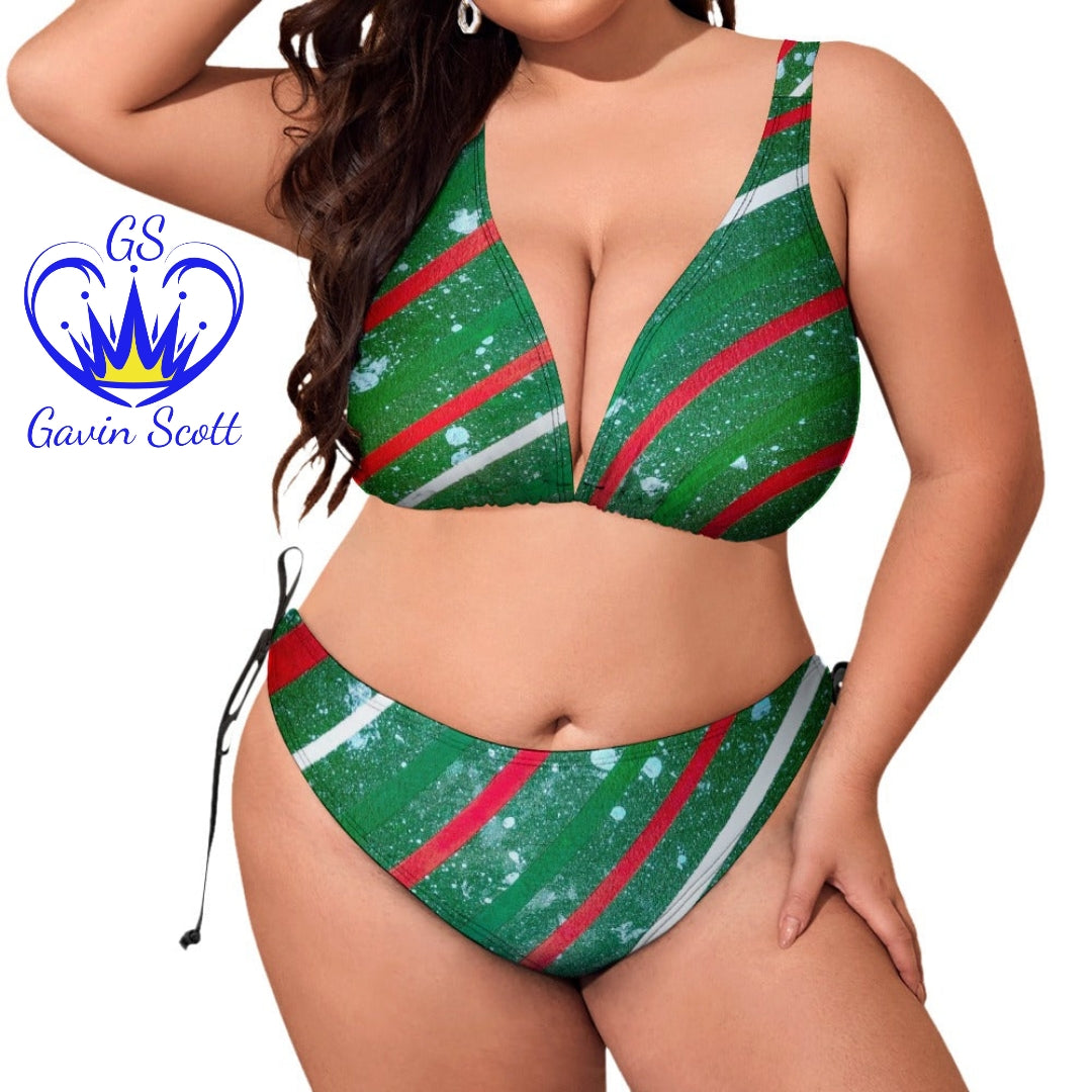 Gavin Scott Bikini Swimsuit (Femme XL-4XL)