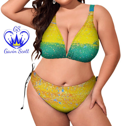Gavin Scott Bikini Swimsuit (Femme XL-4XL)