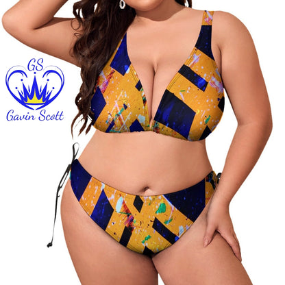 Gavin Scott Bikini Swimsuit (Femme XL-4XL)