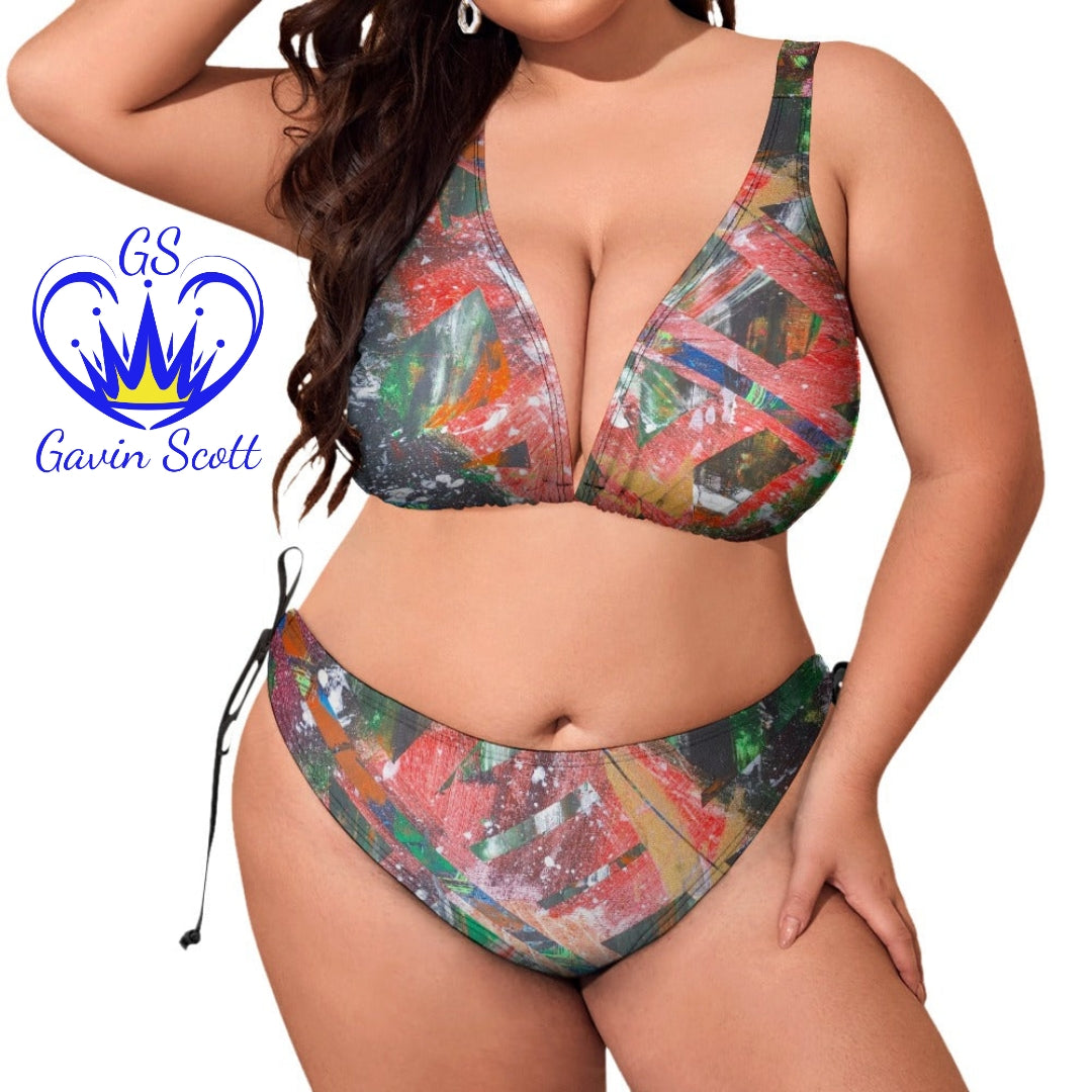 Gavin Scott Bikini Swimsuit (Femme XL-4XL)