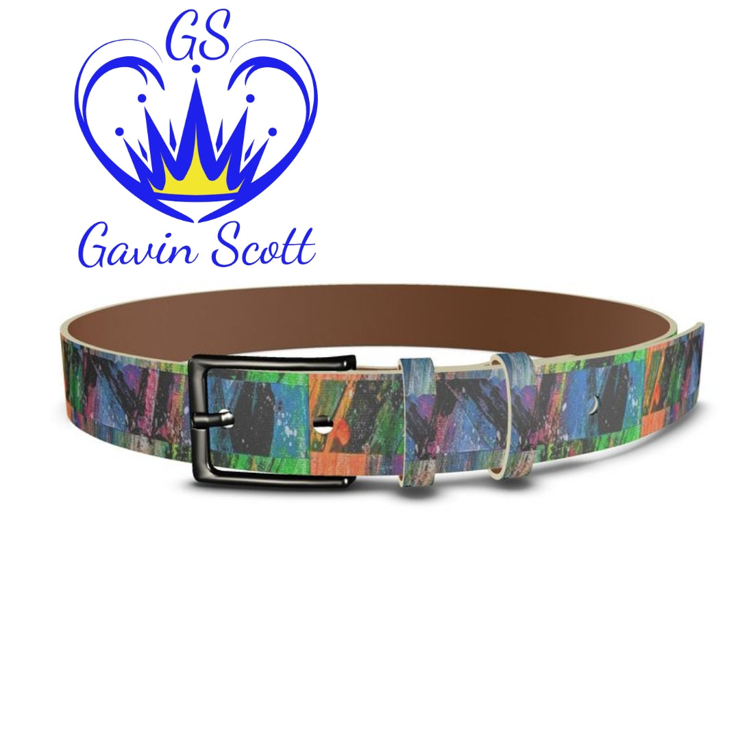 Gavin Scott Deluxe Leather Belt