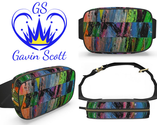 Gavin Scott Deluxe Leather Belt Bag