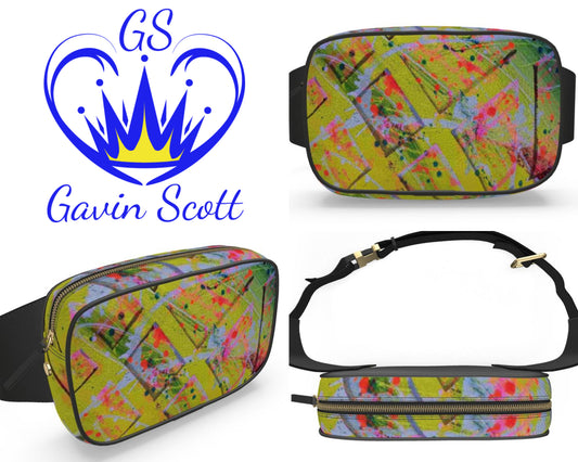 Gavin Scott Deluxe Leather Belt Bag